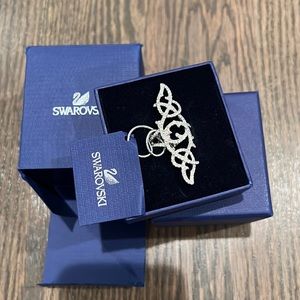 NWT Swarovski Grace crystal ring size 58